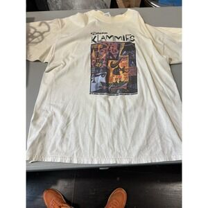 Rare Vtg KC Pitch weekly 2001 Klammies White XL Tshirt